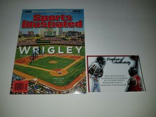 Starlin Castro Signed Autographed Wrigley Field Sports Illustrated Special Issue