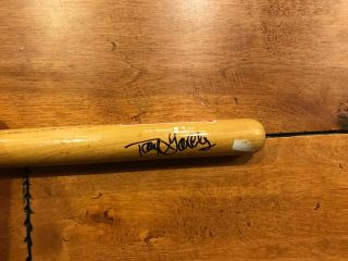 Tony Gonzalez Signed Philadelphia Phillies 22 Inch Mini Baseball Bat Autograph