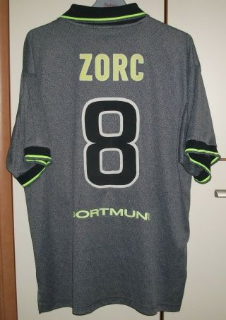 Borussia Dortmund 1997 - 1998 Away Football Shirt Jersey Trikot Nike Xl 6 Zorc