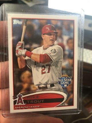 Mike Trout 2012 Topps Update All Star Game Us - 144 Angels