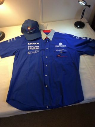 Formula 1 Shirt - Arrows Pit Crew Shirt And Cap On Now $125