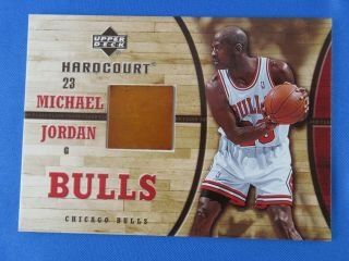 Michael Jordan 06 - 07 Ud Hardcourt Game - Floor Memorabilia Basketball Card