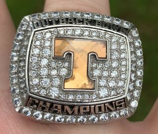 Tennessee Volunteers Volvs Outback Bowl 30th Anniversary Player Ring Champioship