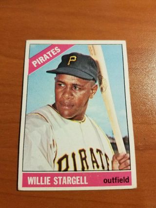1966 Topps Willie Stargell Card 255 Exmt Pirates Rpjh99
