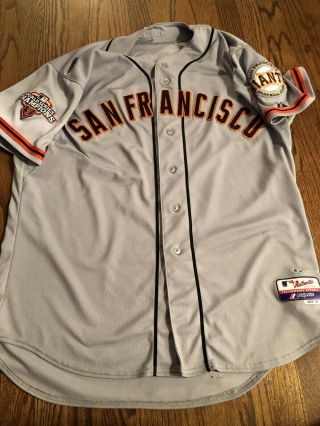 2013 Jean Machi Game San Francisco Giants Uniform Jersey World Series Patch