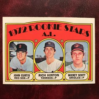 1972 Topps Set Al Rookie Stars Rare High 724 Yankees Red Sox Nr -