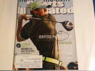 Rory Mcilroy Autographed Sports Illustrated Pga Golf