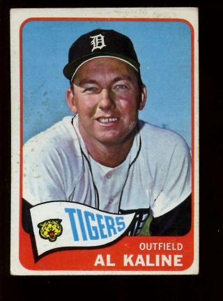 1965 Topps Baseball Card 130 Al Kaline