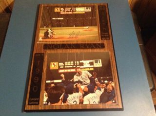 Nolan Ryan Autographed 6th Career No Hitter Limited Edition 990 Of 2500
