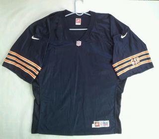 VINTAGE RARE NIKE PRO LINE CHICAGO BEARS BLANK JERSEY IN SIZE 48 3