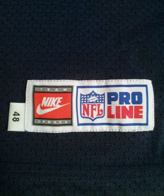 VINTAGE RARE NIKE PRO LINE CHICAGO BEARS BLANK JERSEY IN SIZE 48 7