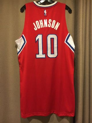 Brice Johnson Game Worn/used/issued Jersey 2016 2017 Los Angeles Clippers Unc