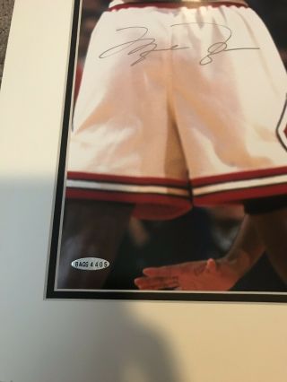 Michael Jordan Kobe Bryant Autographed Matted Photo 20x24 Upper Deck UDA 4