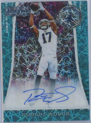 2018 Rookies And Stars Airborne Autographs Air - 15 Robert Woods Rams Auto 12/25