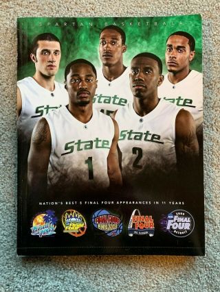 Michigan State Spartans Basketball - 2009 - 2010 Media Guide