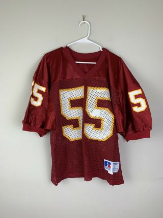 Team Issued University Of Southern California Usc Football Jersey 55