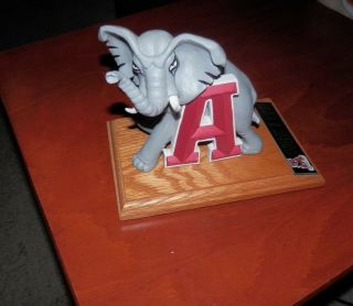 Football Bobble Head Nodder - Elephant - Alabama Crimson Tide - /w Stand