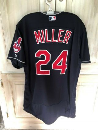 Andrew Miller Game Worn Cleveland Indians Jersey,  Mlb Auth