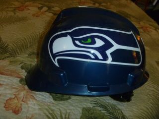 Seattle Seahawks Football Hard Hat 12th Man Nfl Equipment Helmet