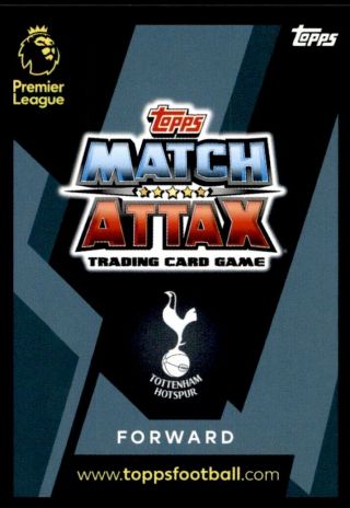 Match Attax 2018/19 EXTRA - Tottenham Harry Kane (Man of the Match) No.  MA34 2