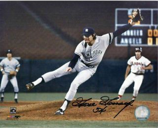 Goose Gossage Autographed/signed York Yankees 8x10 Photo 11426 Pf