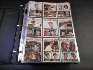 1964 Topps Complete Set 587 Vg/ex See Photos