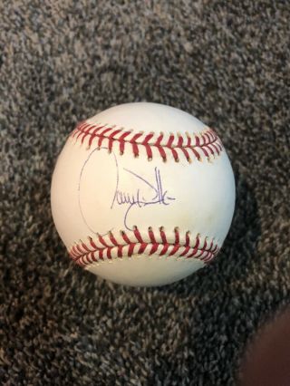 Larry Walker Signed Autographed Major League Baseball Cardinals Rockies W/case