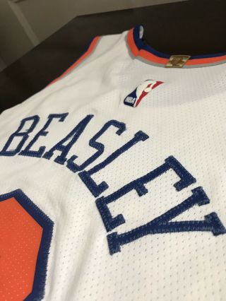 Michael Beasley 2017 - 18 York Knicks Game Worn Jersey w/ Steiner Sports 9
