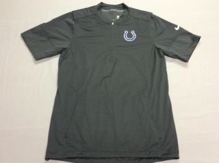 Indianapolis Colts Nike Nfl On Field Vented Sideline Jacket Mens Adult Small