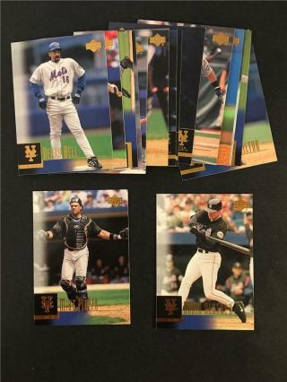 2001 Upper Deck York Mets Team Set 16 Cards