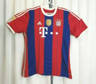 Adidas Fc Bayern Munchen Munich Fifa 2013 - 2014 Schweinsteiger Xl Soccer Jersey