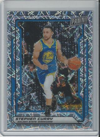 2019 Panini National Gold Pack Stephen Curry Laser Prizm Sp Warriors