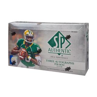 2012 Upper Deck Sp Authentic Football Hobby Box
