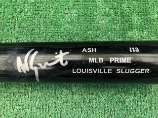 LOS ANGELES DODGERS WILL SMITH AUTOGRAPHED GAME BASEBALL BAT 2