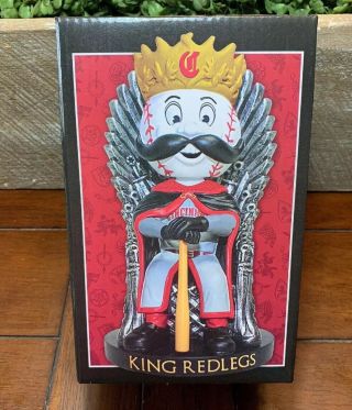 2018 Cincinnati Reds Mascot King Redlegs Got Game Of Thrones Bobblehead