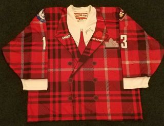 Game Worn Tyler Popowich Vancouver Giants Don Cherry Jersey
