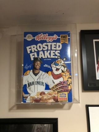 Ken Griffey Junior Signed Frosted Flakes Cereal Box