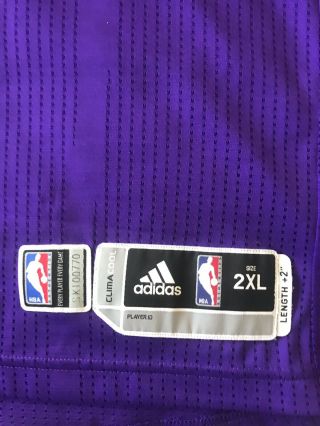 DeMarcus Cousins Game Kings Jersey Meigray 3