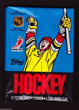 1988 - 89 Topps Hockey Wax Pack
