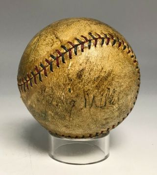 BABE RUTH Ty Cobb Lou Gehrig & Tris Speaker Multi Signed Baseball PSA/DNA LOA 4