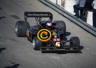 35mm Racing Slide F1,  Mario Andretti - Lotus 77,  1976 Canada Formula 1