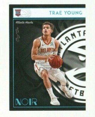 2018 - 19 Panini Noir Trae Young Home Rookie True 1/1