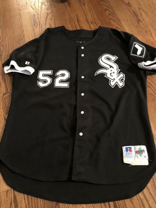 1997 Chicago White Sox Ron Jackson Game Worn Jersey Heavy Use