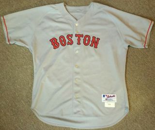 Boston Red Sox Game Worn/used Away Jersey 10 Mccarty