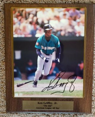 Ken Griffey Jr.  Signed Autographed 8x10 Photo With Certificate Of Authenticity