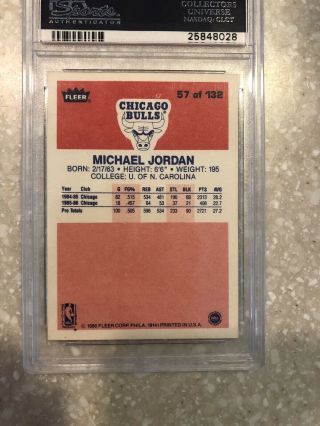 1986 Michael Jordan Rookie Card PSA 8 3