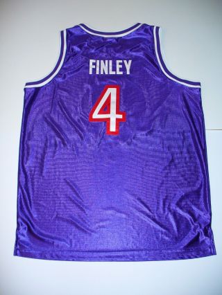 Michael Finley Game Issued Authentic 2001 Vince Carter Charity Game Jersey