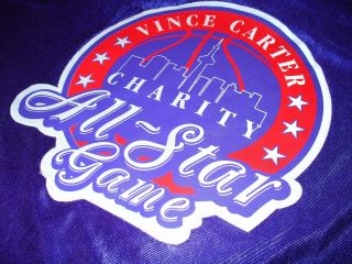 Michael Finley Game Issued Authentic 2001 Vince Carter Charity Game Jersey 3