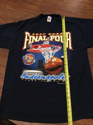 1997 NCAA Final Four Logo 7 Shirt Vintage Adult XL 4