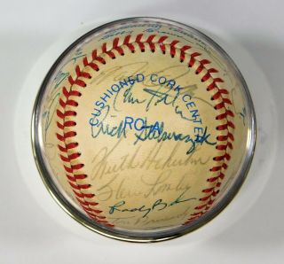 1987 Minnesota Twins World Series Champs Team Signed Baseball 5